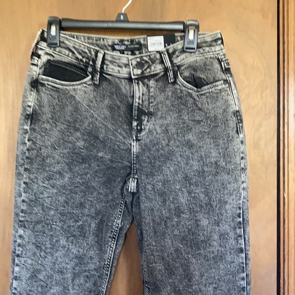 Simply Vera Vera Wang straight jean midrise w  power stretch size 12 - Picture 10 of 17